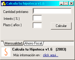 Calculadora Hipotecária