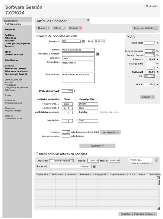 esquema prototipo aplicacion software