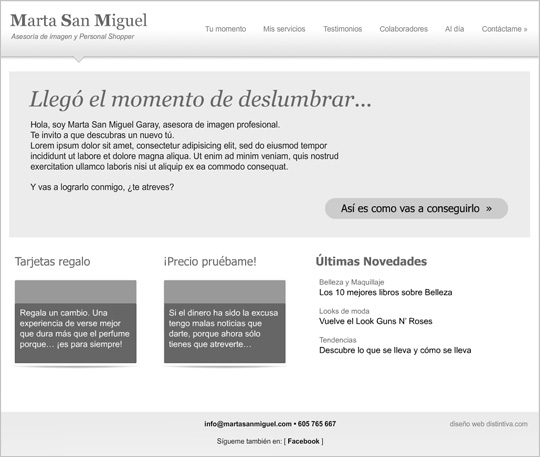 esquema prototipo diseño web