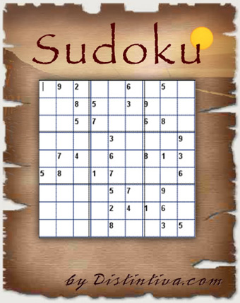 Distintiva.com » Archive Juego del Sudoku