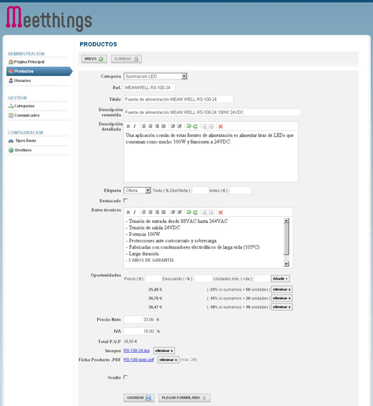 programacion web vitoria