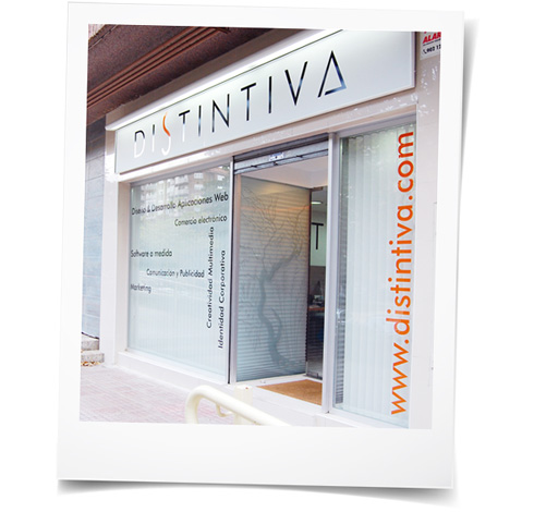 empresa diseño web Distintiva en Vitoria
