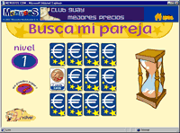 Juego de buscar parejas