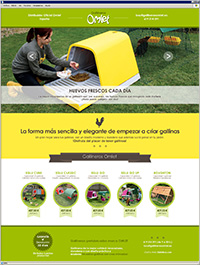 desarrollo web gallinerosomlet.es