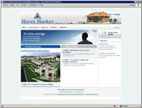 Pgina web HavetMarket