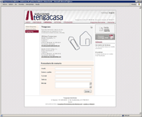 Página web Tengacasa