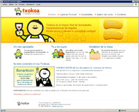 Portal web Txokoa.com