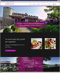 diseo web Restaurante Urbazter